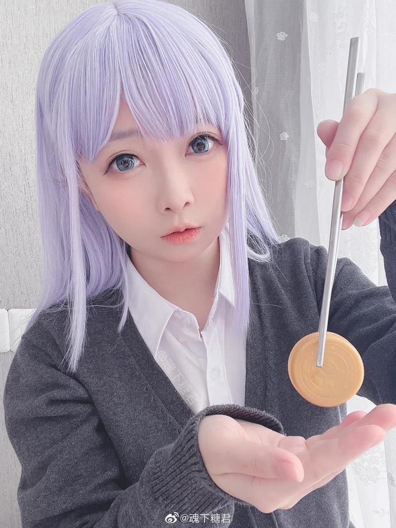 魂下糖君cosplay美图，让你的眼睛变成闪光灯